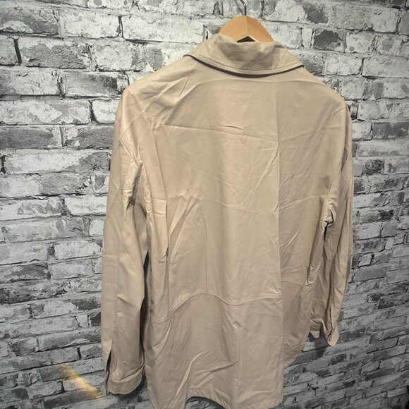 EUC Pinch Tan Long Sleeve Snap Fall Jacket Size Large - Picture 8 of 13
